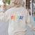 Happy Fri Yay Teacher Friday For Men Women Women's Sweatshirt Back Print Sand Happy Fri Yay Teacher Friday For Men Women Women's Sweatshirt Back Print Sand