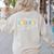 Happy Last Day Of School Shirt Men Women Teacher Student Women's Sweatshirt Back Print Sand