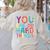 You Can Do Hard Things School Student Teachers Women's Sweatshirt Back Print Sand You Can Do Hard Things School Student Teachers Women's Sweatshirt Back Print Sand