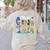 We Heart Love Our School Custodian For Teacher & Kids Women's Sweatshirt Back Print Sand
