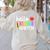 Hello Kindergarten Team Kinder Back To School Teacher Kids Women's Sweatshirt Back Print Sand Hello Kindergarten Team Kinder Back To School Teacher Kids Women's Sweatshirt Back Print Sand