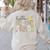 Hello Second Grade Team 2nd Grade Back To School Teacher Kid Women's Sweatshirt Back Print Sand Hello Second Grade Team 2nd Grade Back To School Teacher Kid Women's Sweatshirt Back Print Sand