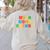 Hola Como Estas Spanish Teacher Fiesta Party Banners Women's Sweatshirt Back Print Sand