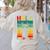 Hola Estudiantes Spanish Teacher Back To School 2025 Women's Sweatshirt Back Print Sand