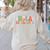 Hola Estudiantes Spanish Teacher Women's Sweatshirt Back Print Sand Hola Estudiantes Spanish Teacher Women's Sweatshirt Back Print Sand