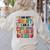I'm Not Short I'm A Preschool Teacher Size Quote Women Women's Sweatshirt Back Print Sand
