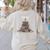 I'm Ok Read Book Reading Nerd Librarian Teacher School Women's Sweatshirt Back Print Sand I'm Ok Read Book Reading Nerd Librarian Teacher School Women's Sweatshirt Back Print Sand