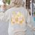 Inclusion Isn't Scary Mummy Boo Ghost Halloween SLP Teacher Women's Sweatshirt Back Print Sand