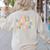 It's Beautiful Day For Learning Retro Teacher Women Men Women's Sweatshirt Back Print Sand