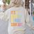 It's A Good Day To Make Art Artist Teacher Painter Women's Sweatshirt Back Print Sand