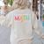 Its A Good Day To Do Math Test Day Testing Math Teachers Kid Women's Sweatshirt Back Print Sand