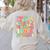 It's A Good Day To Teach Tiny Humans Teacher Teaching Women's Sweatshirt Back Print Sand