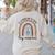 Its A Good Day To Teach Tiny Musicians Music Teacher Rainbow Women's Sweatshirt Back Print Sand