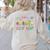 It's Ok To Be Different Apple Teacher Autism Awareness Women's Sweatshirt Back Print Sand