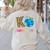 K Is For Kindergarten Teacher Tie Dye Back To School Kinder For Men Women Girls Kids Women's Sweatshirt Back Print Sand