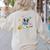 Kawaii Kids & Boys Astronaut Space Boston Terrier Dog Lover Women's Sweatshirt Back Print Sand