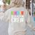 Kinder Crew Shirt Kindergarten Boy Girl Student Teacher Women's Sweatshirt Back Print Sand