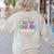 Kindergarten Crew Back To School Kindergarten Teacher Kids Women's Sweatshirt Back Print Sand