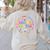 Kindergarten Crew Funy Back To School Teachers Kids Students Women's Sweatshirt Back Print Sand Kindergarten Crew Funy Back To School Teachers Kids Students Women's Sweatshirt Back Print Sand