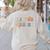 Kindergarten Dream Team Teacher Back To School Women's Sweatshirt Back Print Sand Kindergarten Dream Team Teacher Back To School Women's Sweatshirt Back Print Sand