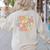 In My Kindergarten Era Retro Back To School Teacher Student Women's Sweatshirt Back Print Sand In My Kindergarten Era Retro Back To School Teacher Student Women's Sweatshirt Back Print Sand