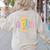 Kindergarten Rocks ABCD Back To School Rock Teacher Women's Sweatshirt Back Print Sand Kindergarten Rocks ABCD Back To School Rock Teacher Women's Sweatshirt Back Print Sand