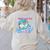 Kindergarten Teacher Dolphin Ocean Life Teaching Team Spirit Women's Sweatshirt Back Print Sand Kindergarten Teacher Dolphin Ocean Life Teaching Team Spirit Women's Sweatshirt Back Print Sand