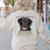 Labrador Retriever Lab Professional Human Trainer Women's Sweatshirt Back Print Sand