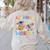 Learning Is Out Of This World Space Back To School Teacher Women's Sweatshirt Back Print Sand Learning Is Out Of This World Space Back To School Teacher Women's Sweatshirt Back Print Sand