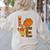 Leopard Pumpkin Love Teacher Life Thanksgiving Fall Women Women's Sweatshirt Back Print Sand Leopard Pumpkin Love Teacher Life Thanksgiving Fall Women Women's Sweatshirt Back Print Sand