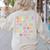 You Are Letters Alphabet Learn ABCs Inspiration Teacher Life Women's Sweatshirt Back Print Sand You Are Letters Alphabet Learn ABCs Inspiration Teacher Life Women's Sweatshirt Back Print Sand