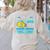 Librarian Teacher Dive Into A Good Book Reading Premium Tri-Blend Women's Sweatshirt Back Print Sand
