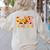 Love First Grade Happy Fall Thanksgiving Women 1st Teacher Women's Sweatshirt Back Print Sand Love First Grade Happy Fall Thanksgiving Women 1st Teacher Women's Sweatshirt Back Print Sand