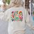 Maestra Flowers Spanish Teacher Cinco De Mayo Women's Sweatshirt Back Print Sand Maestra Flowers Spanish Teacher Cinco De Mayo Women's Sweatshirt Back Print Sand