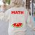Math Watermelon Calculation Joke Teacher Student Women's Sweatshirt Back Print Sand Math Watermelon Calculation Joke Teacher Student Women's Sweatshirt Back Print Sand