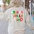 Be Merry Be Jolly Be Kind Merry Christmas Teacher Xmas Pjs Women's Sweatshirt Back Print Sand