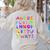 Monster ABC Cute Alphabet Halloween Teacher Costume Kids Women's Sweatshirt Back Print Sand Monster ABC Cute Alphabet Halloween Teacher Costume Kids Women's Sweatshirt Back Print Sand