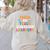 Multilingual Teacher Linguist Language ESL Teaching Women's Sweatshirt Back Print Sand