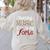 Music Teacher Teaching Music Is My Forte For Music Lovers Women's Sweatshirt Back Print Sand