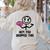 Nerdy Hey You Dropped This Brain Math Teacher Women's Sweatshirt Back Print Sand