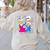 Nerdy Pythagoras Fighting Over C Squared Math Teacher Women's Sweatshirt Back Print Sand