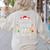 Be Nice Teacher Santa Watching Xmas School Students For Men Women Women's Sweatshirt Back Print Sand Be Nice Teacher Santa Watching Xmas School Students For Men Women Women's Sweatshirt Back Print Sand