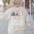 Nothing Beats 5th Grade Back To School Kids Teachers Women's Sweatshirt Back Print Sand