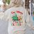 One Merry Teacher Groovy Christmas Tree Pjs Xmas Teacher Women's Sweatshirt Back Print Sand One Merry Teacher Groovy Christmas Tree Pjs Xmas Teacher Women's Sweatshirt Back Print Sand