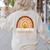 One Thankful Science Teacher Rainbow Boho Fall Thanksgiving Women's Sweatshirt Back Print Sand One Thankful Science Teacher Rainbow Boho Fall Thanksgiving Women's Sweatshirt Back Print Sand