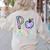 P Is For Pre-K Preschool Teacher Tie Dye Back To School Women's Sweatshirt Back Print Sand P Is For Pre-K Preschool Teacher Tie Dye Back To School Women's Sweatshirt Back Print Sand