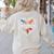 Para Heart Paraprofessional Teacher Paraeducator Women's Sweatshirt Back Print Sand Para Heart Paraprofessional Teacher Paraeducator Women's Sweatshirt Back Print Sand
