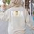 Para Squad Paraprofessional Para Teacher Women's Sweatshirt Back Print Sand Para Squad Paraprofessional Para Teacher Women's Sweatshirt Back Print Sand