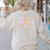 Paraprofessional Back To School Paraeducator Para Teacher Women's Sweatshirt Back Print Sand Paraprofessional Back To School Paraeducator Para Teacher Women's Sweatshirt Back Print Sand