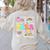 Paras Make It Possible Paraprofessional Paraeducator Teacher Women's Sweatshirt Back Print Sand